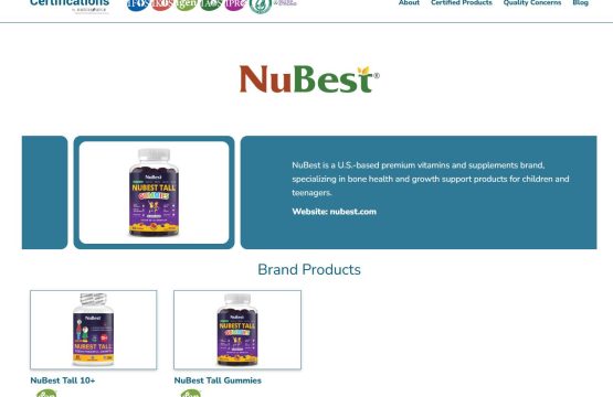 NuBest Tall Earns IGEN™ Non-GMO Certification, Reinforcing Its Commitment to Quality